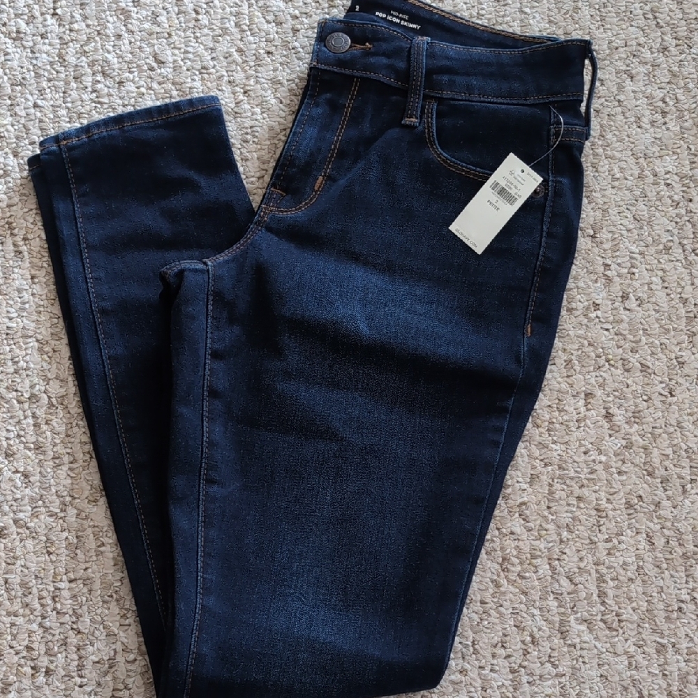 NWT Old Navy Dark Blue Jeans Pop Icon Skinny